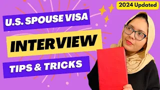 How to Pass U.S. Spouse Visa Interview - Top Tips CR-1 IR-1| Urdu Hindi #usimmigration #greencard