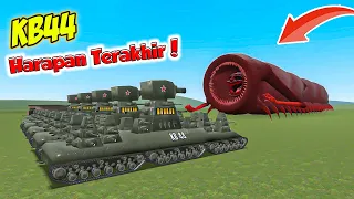 BANG CUPU AJAK MIKACIL BATTLE TANK KB44 VS TROLLGE CACING!! MENANG SIAPA?! (Gmod)