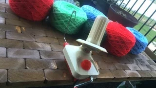 How to Use an Economical Yarn Winder
