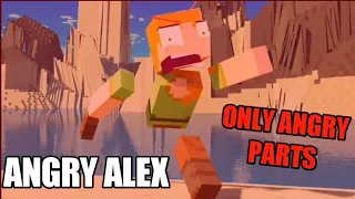 ANGRY ALEX but only when she is ANGRY [ REMIX ] - Minecraft Music Video by @Zamination