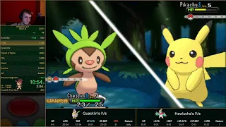 Pokémon X speedrun in 3:46:13