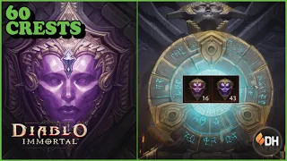 60 Legendary Crests ($100) Lets see what we get! || Diablo Immortal