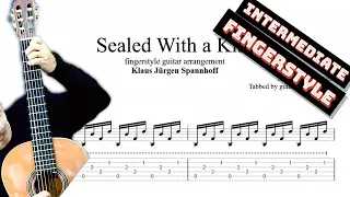 Sealed With A Kiss TAB - fingerstyle guitar tabs (PDF + Guitar Pro)