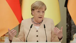 Merkel in Kiew: Gas darf keine geopolitische Waffe sein | AFP