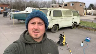 Barn Find , VW T25 / T3 rescue & first clean in 20 years !