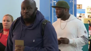 '50Cent's exclusive walk through Melbourne Airport' #15MOF