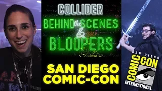 Collider at San Diego Comic-Con - Behind the Scenes & Bloopers