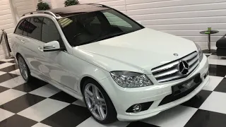 2008 (58) Mercedes Benz C-Class C180 1.8 Sport Kompressor Estate Petrol Automatic (For Sale)