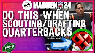 How to Scout and Draft Superstar X Factor QBs in Madden 24 Franchise Mode