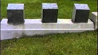 Titanic graves at Fairview Cemetery in Halifax, Nova Scotia