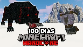 SOBREVIVÍ 100 Días entre VIKINGOS en Minecraft HARDCORE ... Esto es lo que pasó