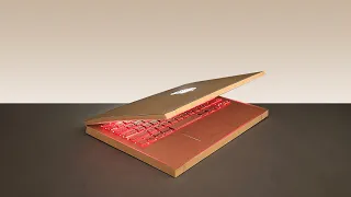 Cardboard Craft | Creating a Unique Apple Laptop