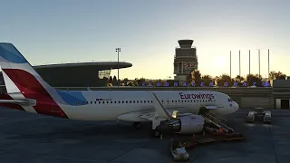 [4K] MSFS Full Flight  | Ultra Realistic Graphics | Graz - Dusseldorf | Eurowings A320neo