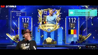 ISHOWSPEED PACKS UTOTY KEVIN DE BRUYNE IN FIFA MOBILE!!! 🇧🇪🔥