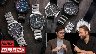 Where does the Casio Edifice brand fit in?