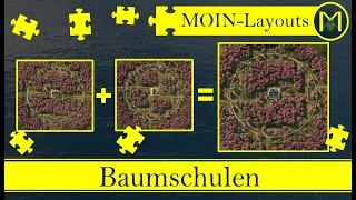 Anno 1800 - MoinbestesLayout - Baumschule (Challenge-Ergebnisse und neue Stempel)