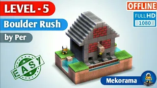 Boulder Rush: Mekorama story new Level-5