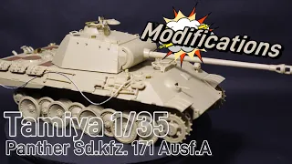 Panther Sd.kfz 171 Ausf.A | Tamiya 1/35 | Part 2 | #tamiya #scalemodel #panther