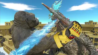 Godzilla x Kong: The main battle! - Animal Revolt Battle Simulator