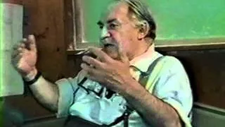 Murray Bookchin - (3/8) - Insitute for Social Ecology (ISE) class - 1988