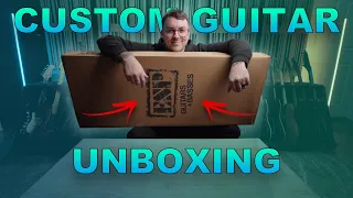 I just got my dream guitar! ESP Custom Shop Guitar Unboxing.