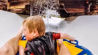 Nyagara River Rafting Water Slide at Skara Sommarland Water Park