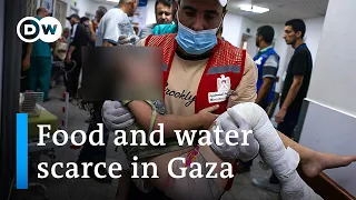 Gaza health system on the brink of collapse, says UN as Palestinians flee south | DW News