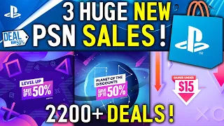 3 HUGE NEW PSN SALES Live Now! 2200+ New PS4/PS5 DEALS to Buy - New PSN PlayStation Game DEALS 2022