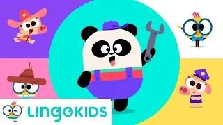 COMMUNITY HELPERS SONG 🧑‍⚕️🧑‍🚒🎶 | Songs for kids | Lingokids