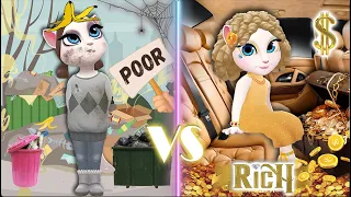 My talking Angela 2 | Rich Angela VS Poor Angela | part 2 | cosplay