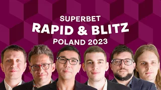 Superbet Rapid & Blitz Poland 2023: Day 2 | #GrandChessTour