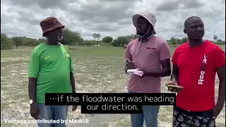 Flood water reaches Endola village overnight