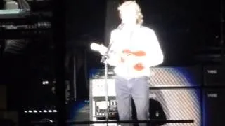 Paul McCartney : "Something" : Dodger Stadium (August 10, 2014)