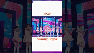 アニメ主題歌のような爽快なK-POPソング。CSR「Shining Bright」 #CSR #첫사랑 #shorts