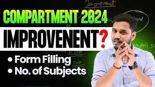 Compartment 2024 & Improvement 2024 complete detail | application form date ? #class10 #class12