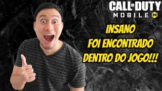 *INSANO* FOI ENCONTRADO DENTRO DO JOGO - CALL OF DUTY MOBILE