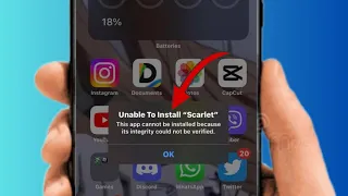 how to fix unable to verify app scarlet 2024 | How to fix scarlet unable to install | iOS | Iphone