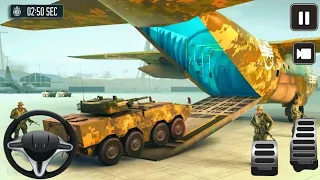 Army Vehicle Cargo Transport Simulator 3D 🚌💥|| Army Transport || Gameplay 539 || Driving Gameplay