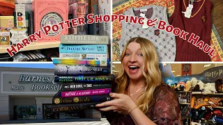 Shopping Harry Potter & HUGE Book Haul | Magical Vlog 2024
