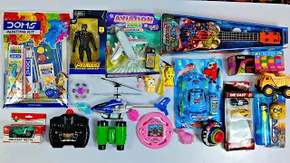 Ultimate Collection of toys  - Rc Drone, Rc Helicopter, Rc Car, Avengers, Erasers, Stationery kit
