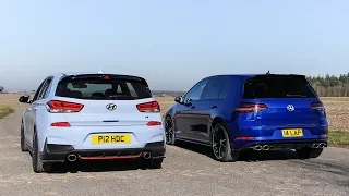 Hot Hatch Head2Head #5: Golf R vs i30N Performance