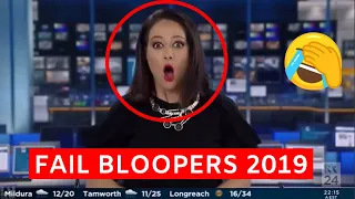 Best Tv News Fail Bloopers #3 - 2019