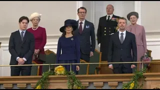 Frederik X per la prima volta in Parlamento da re di Danimarca