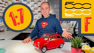 Car Modelicious Big Scale #1 - Fiat 500F - 1965