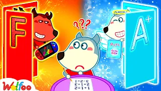 GOOD STUDENT VS BAD STUDENT - Who Will You Choose? Educational Video For Kids 🤩 Wolfoo Kids Cartoon