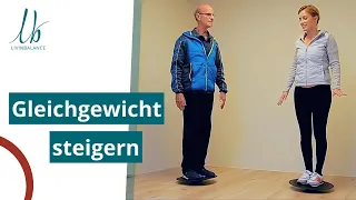 Gleichgewichtsübungen mit Balance Board (mit Dr. Katzensteiner)