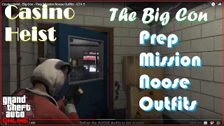 Casino Heist - Big Con - Prep Mission Noose Outfits - GTA 5