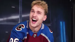 Avs players partake in WHAT’S IN THE BOX 😂 | NHL on ESPN