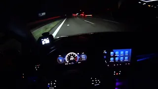 2021 VW Golf 8 R - 0-267km/h | Zeiten messen | Autobahn | POV