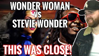 [Industry Ghostwriter] Reacts to: Wonder Woman vs Stevie Wonder. Epic Rap Battles of History